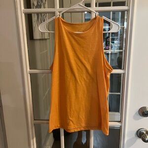 Orange Nike Dri-Fit tank. Size s.